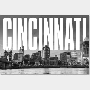 Cincinnati Cityscape Posters and Art